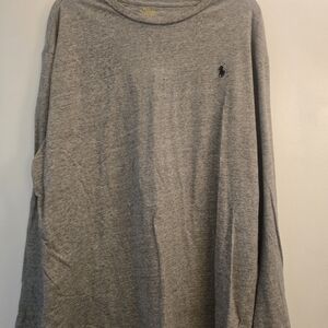Ralph Lauren Heather Gray Long Sleeve Shirt